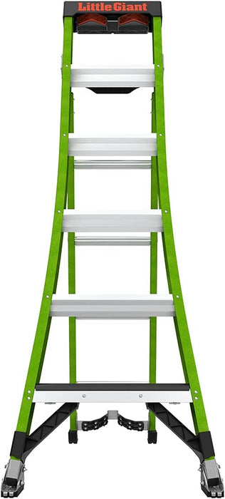 Little Giant Ladder Systems 13906-074 King Kombo 3-in-1 Ladder, 6 Ft, Green