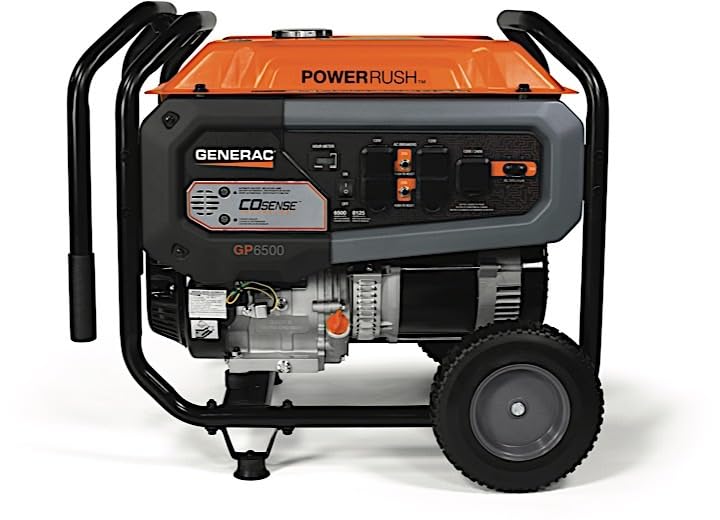 Generac 6,500-Watt Portable Generator GP6500 (Model 7683)