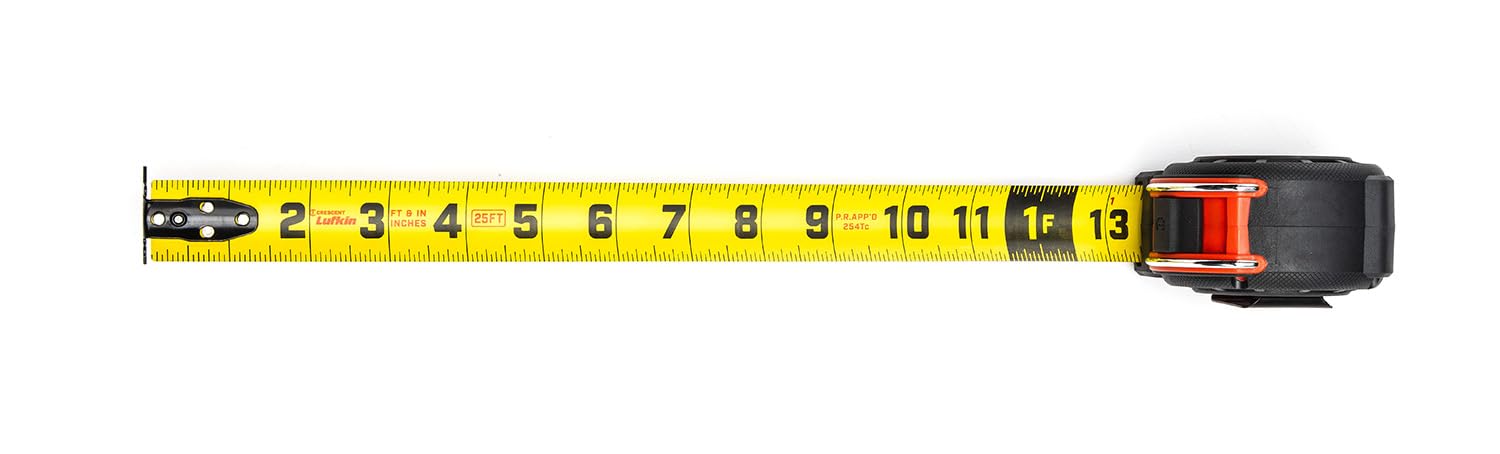 Crescent Lufkin 1-3/16" x 35' Shockforce G1 Dual Sided Tape Measure - L1135