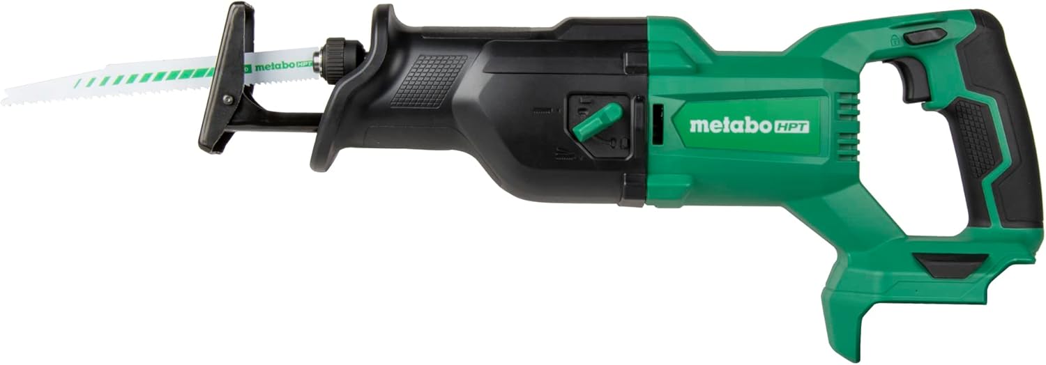 Metabo HPT 18V Multi-Volt Cordless Reciprocating Saw | CR18DBQ4 (Bare Tool)