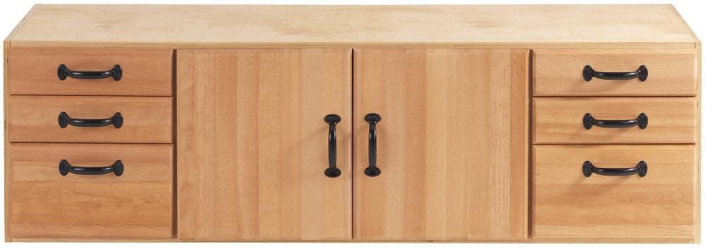 Sjobergs Professional Elite 2000 European Beech Workbench & SM04 Storage Cabinet Package, SJO-66922K