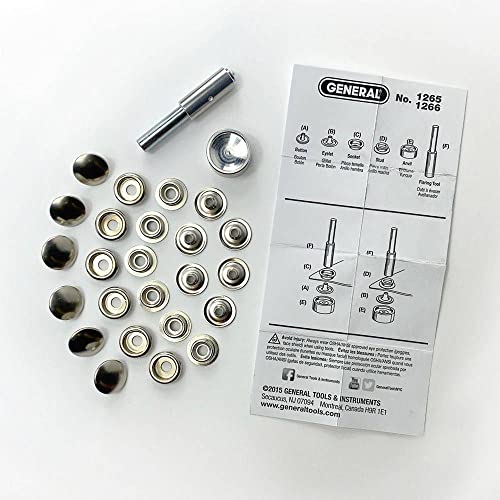 General Tools Snap Fastener/Grommet Kit