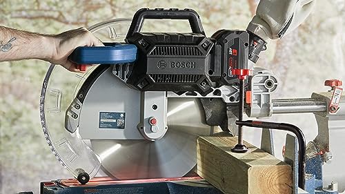 Bosch PROFACTOR 18V Surgeon 12in Dual Bevel Slide Miter Saw Kit with (1) CORE18V 8.0 Ah PROFACTOR Performance Battery