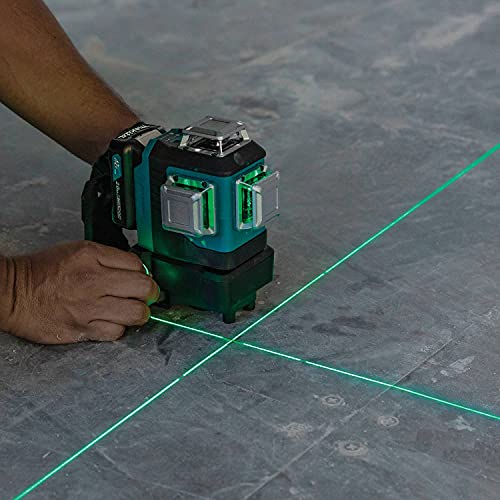 Makita 12V Max CXT Lithium‑Ion Cordless Self‑Leveling 360° 3‑Plane Green Laser Kit