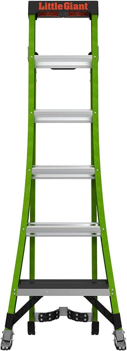 Little Giant Ladder Systems 13906-071 King Kombo 3-in-1 Ladder, 6 Ft, Green