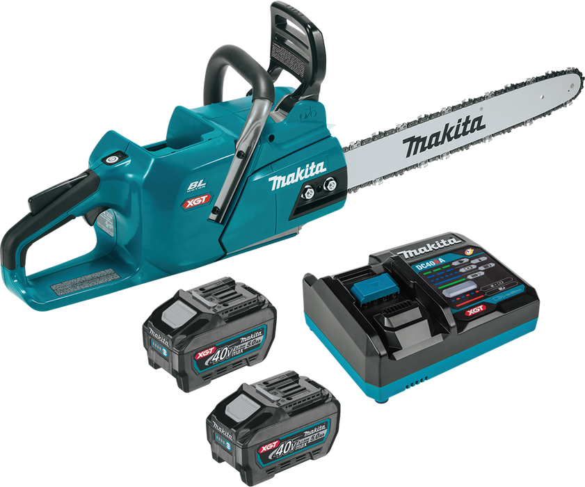 Makita 40V MAX XGT Brushless Cordless 18 In. Chain Saw Kit