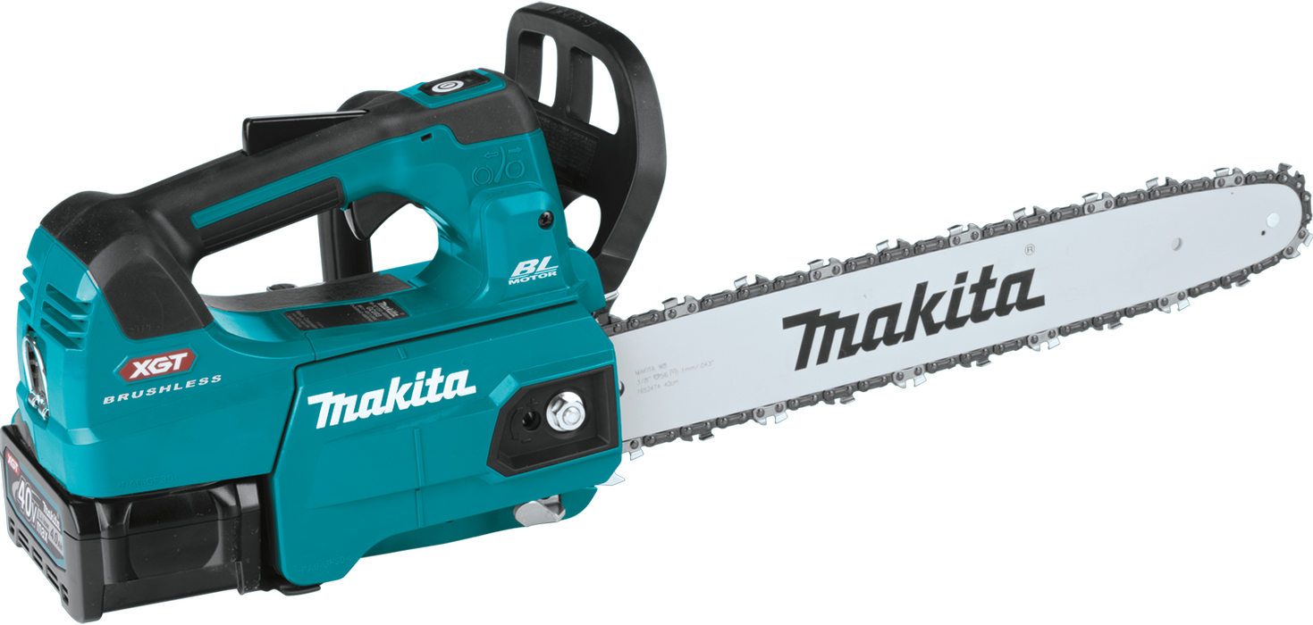 Makita 40V MAX XGT Brushless Cordless 16 In. Top Handle Chain Saw Kit