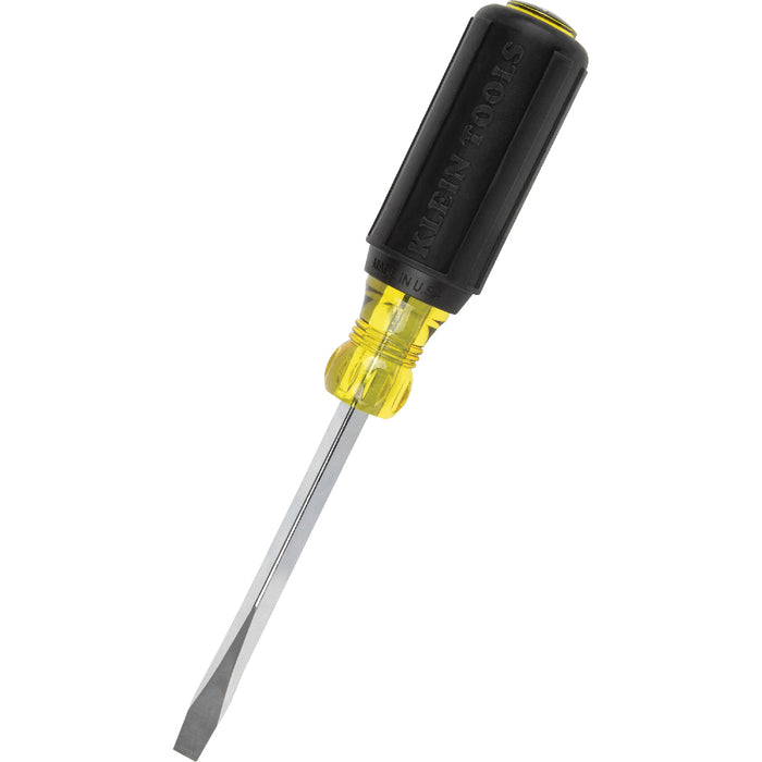 Klein Tools 600-4 1/4-Inch Keystone Cushion-Grip Screwdriver, Made in USA