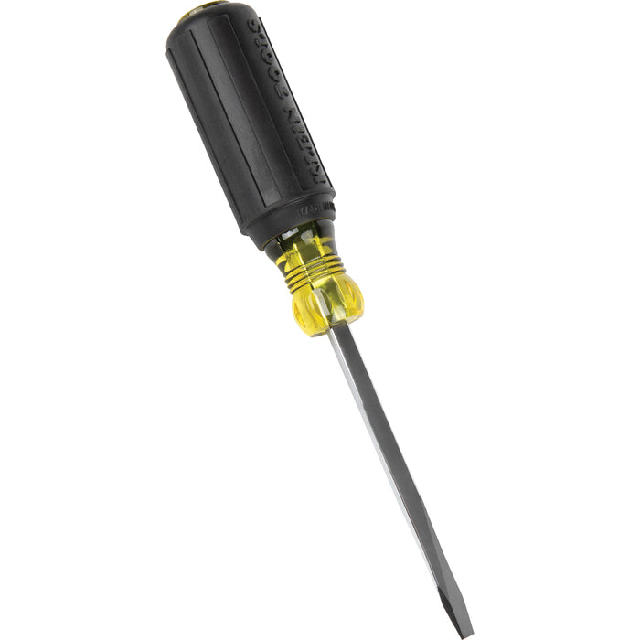 Klein Tools 600-4 1/4-Inch Keystone Cushion-Grip Screwdriver, Made in USA