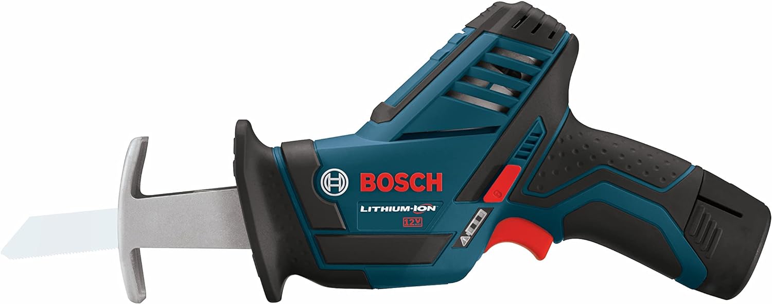 BOSCH 12V Max Pocket Reciprocating Saw Kit with 2.5Ah Battery