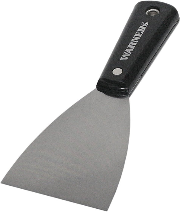 Warner 3" Carbon Steel Flex Putty Knife, Painter's Series, 10322