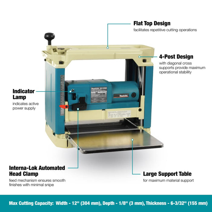 Makita 12" Portable Planer