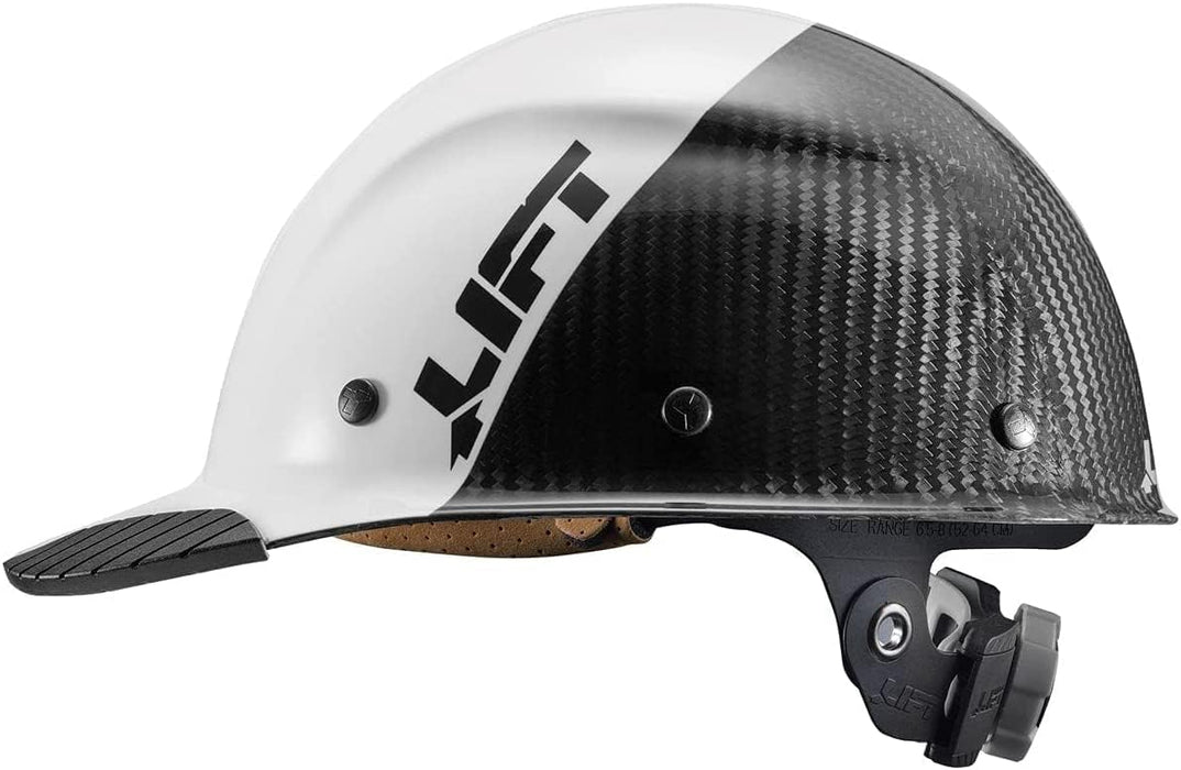 LIFT Safety DAX Fifty 50 Carbon Fiber Cap Style Hardhat ANSI Compliant