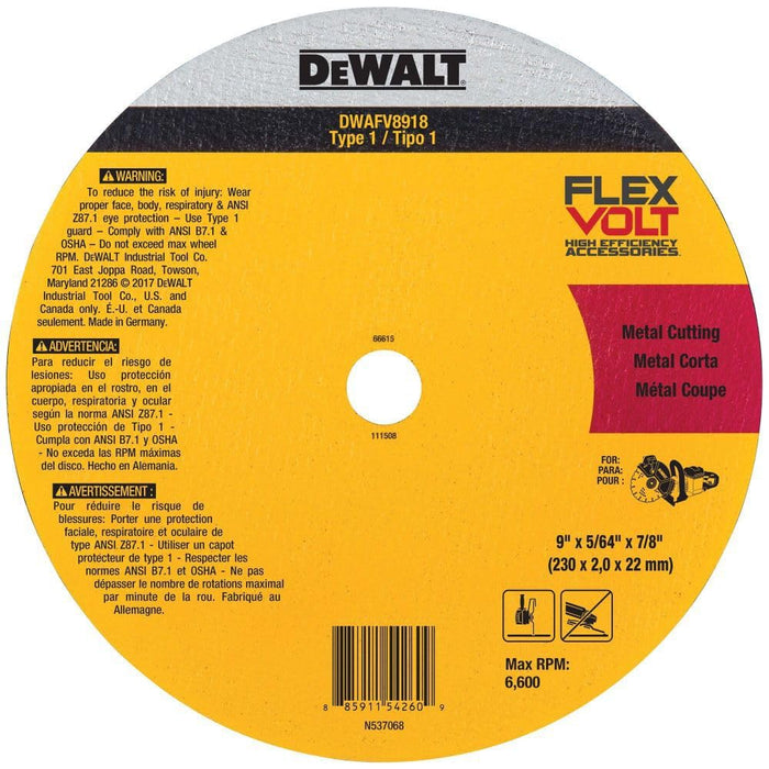 DeWALT 9 In. x 5/64 In. x 7/8 T1 FLEX