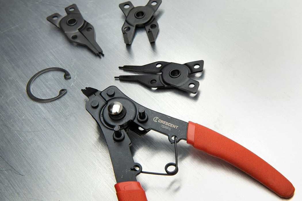 Crescent 5 Piece Combination Snap Ring Pliers Set - 7SRPS