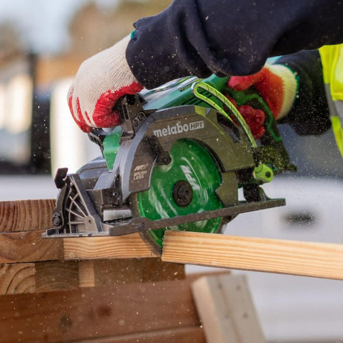 Metabo HPT 36V Cordless 7-1/4 In. Rear Handle Circular Saw, 500 Cuts Per Charge, Lightweight at 8.2 Lbs.