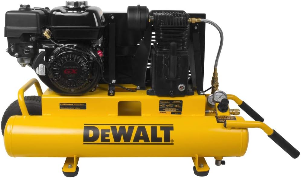 DeWALT (DXCMTB5590856) 5.5 HP 8 Gallon Oil-Lube Wheelbarrow Air Compressor