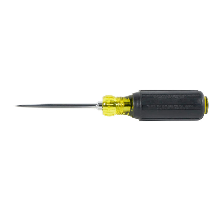 Klein Tools 650 Scratch Awl with 3-1/2-Inch Shank and Cushion Grip, Made in USA