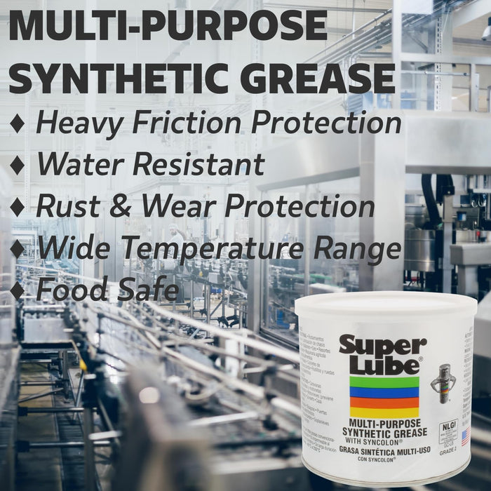 Super Lube Synthetic Multi-Purpose Grease, 3 Oz.