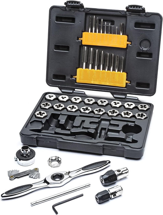 GEARWRENCH 42 Piece Ratcheting Tap & Die Set, Metric - 3886