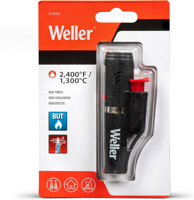 Weller (WE-WLTBUM2) Mini Butane Torch, Blue