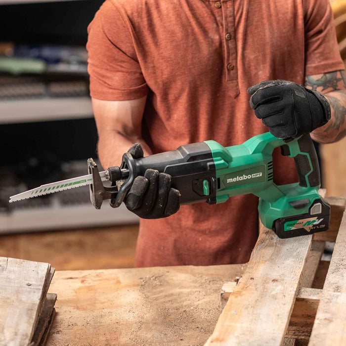 Metabo HPT 18V Multi-Volt Cordless Reciprocating Saw | CR18DBQ4 (Bare Tool)