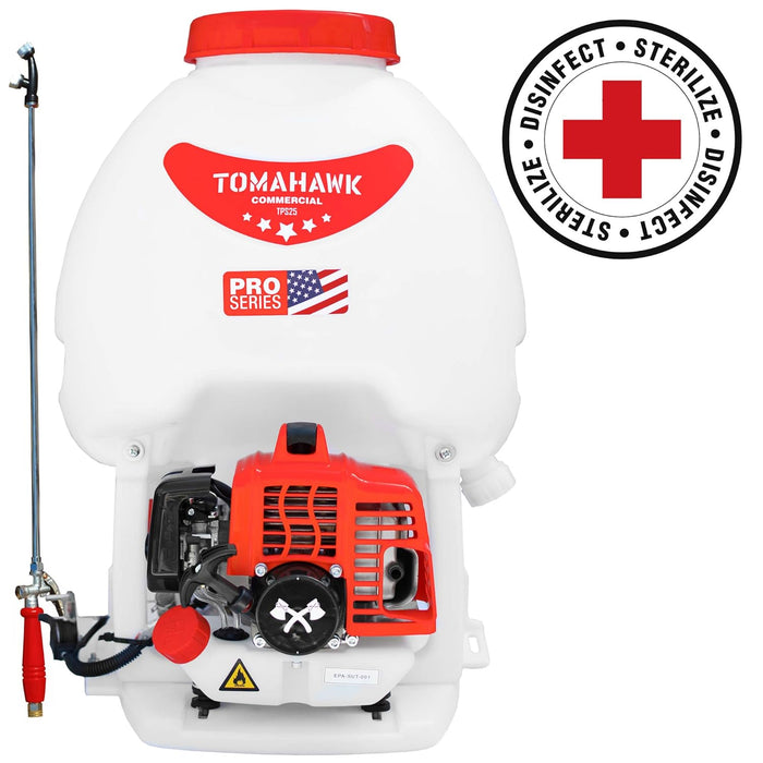 Tomahawk Power 5 Gallon Gas Power Backpack Pesticide/Fertilizer Sprayer for Mosquitoes and Ticks �