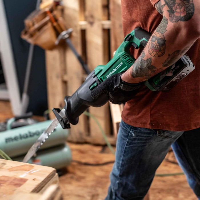 Metabo HPT 18V Multi-Volt Cordless Reciprocating Saw | CR18DBQ4 (Bare Tool)