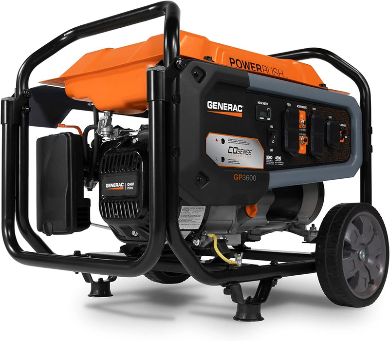 Generac GP Series GP3600 Portable Generator (Model 7722)