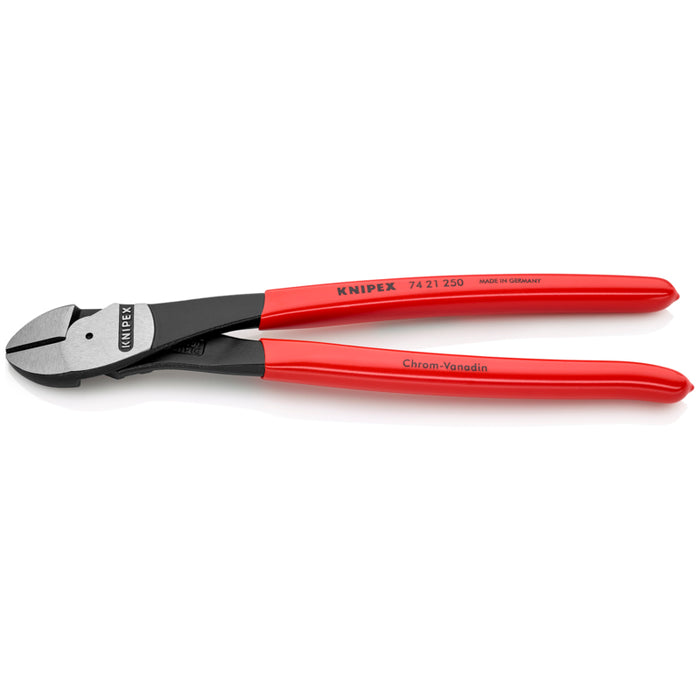 KNIPEX 10" High Leverage 12° Angled Diagonal Cutters