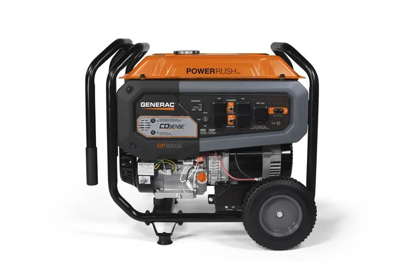 Generac Portable 8000W Generator with Electric Start (Model GP8000E)