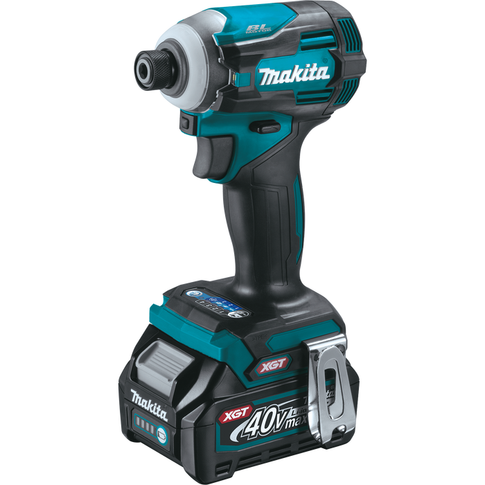 Makita 40V MAX XGT Brushless Cordless 4-Speed Impact Driver Kit (2.5Ah)