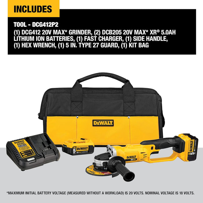 DeWALT 20V MAX Grinder Tool Kit