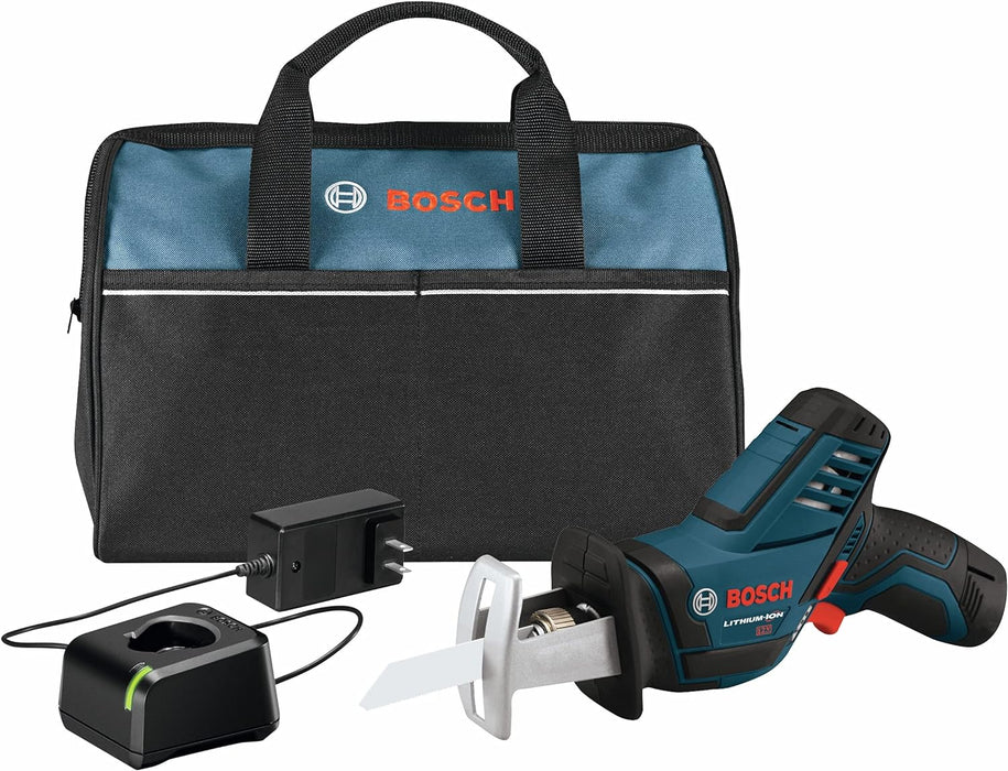 BOSCH 12V Max Pocket Reciprocating Saw Kit with 2.5Ah Battery