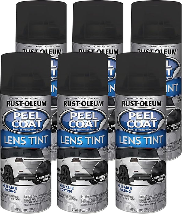 Rust-Oleum Peel Coat Spray Paint, 10 oz, Translucent Black