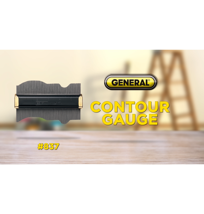 General Tools 6 In. ANGLE-IZER Contour Gauge