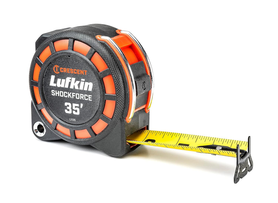 Crescent Lufkin 1-3/16" x 35' Shockforce G1 Dual Sided Tape Measure - L1135