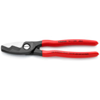 KNIPEX 8" Cable Shears-Twin Cutting Edges