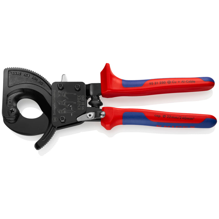 KNIPEX 10" Ratcheting Cable Cutters