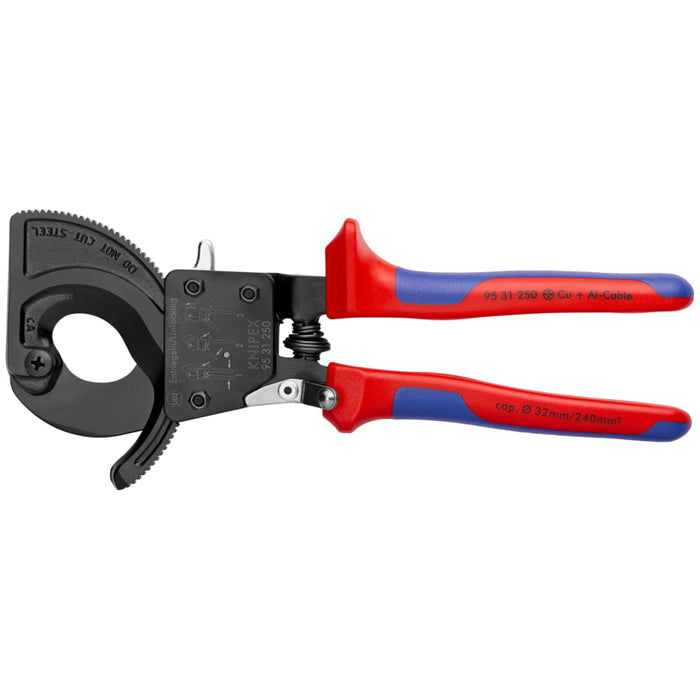 KNIPEX 10" Ratcheting Cable Cutters
