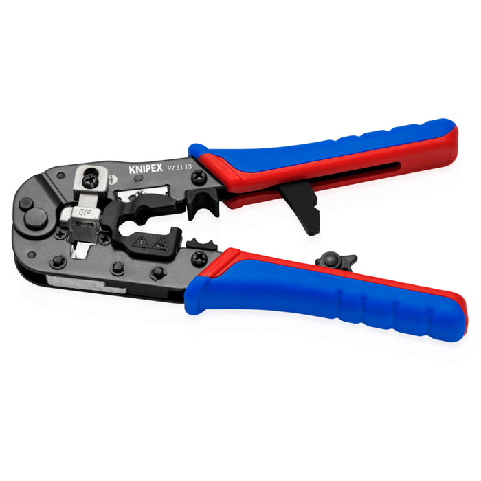 KNIPEX 7-1/2" Crimping Pliers for RJ45 Western Plugs