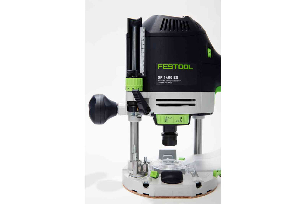 Festool 2-3/4In OF 1400 EQ-F-Plus Plunge Router with Systainer3