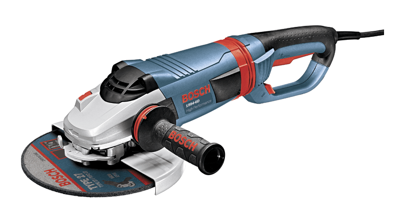 Bosch 9 In. 15 A High-Performance Large Angle Grinder with No Lock-On Switch