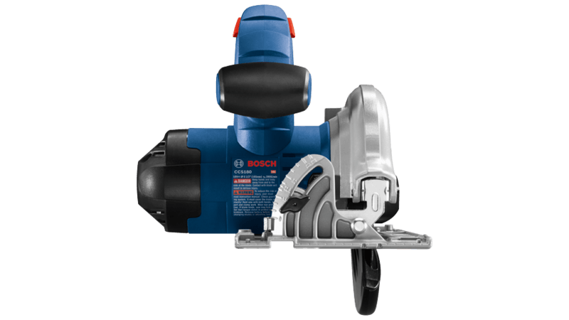 BOSCH CORE 18V 6-1/2 In. Blade Left-Handed Circular Saw Kit with (1) 4.0 Ah Compact Battery