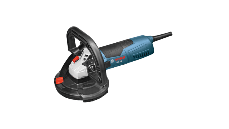 BOSCH 5 In. Concrete Surfacing Grinder with Dedicated Dust-Collection Shroud