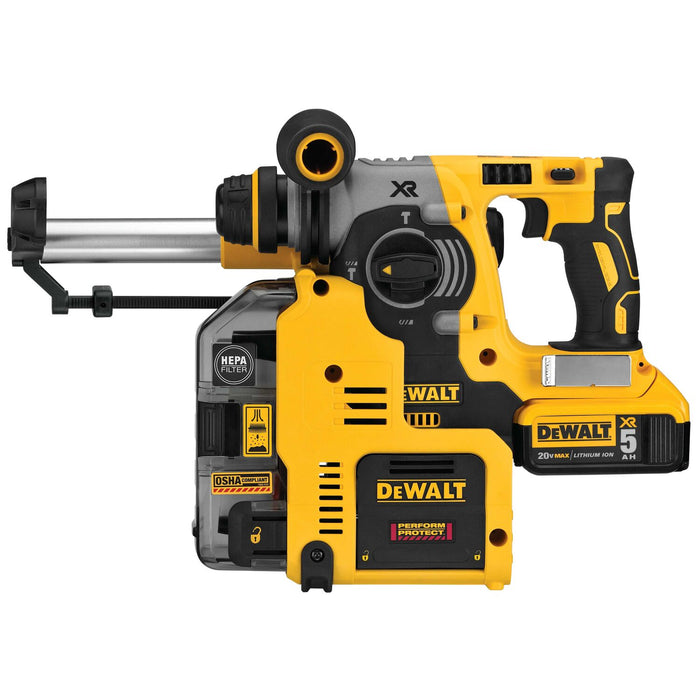 DeWALT 20V MAX XR Brushless 1 In. L-Shaped SDS Plus Rotary Hammer Kit