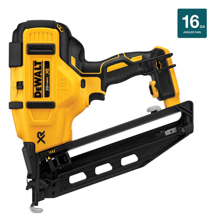 DeWALT (DCN660B) 20V MAX XR(R) 16-Gauge Angled Finish Nailer (Bare Tool)