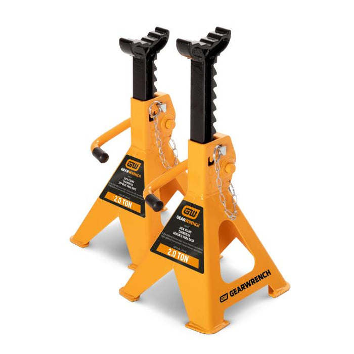 GEARWRENCH 2-Ton Ratcheting Jack Stands (Pack of 2)