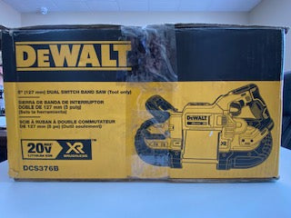 DeWALT 20V (DCS376B) MAX 5 In. Dual Switch Band Saw (Bare Tool) (Like New, Damaged Box)