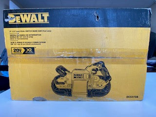 DeWALT 20V (DCS376B) MAX 5 In. Dual Switch Band Saw (Bare Tool) (Like New, Damaged Box)